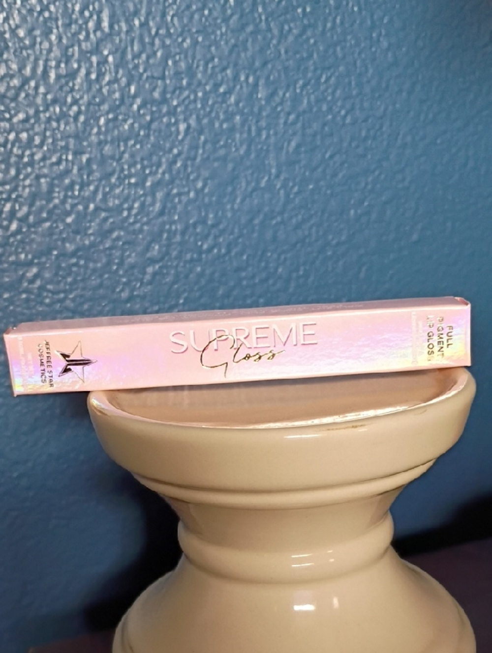 Jeffree Star Full Pigment Lip Gloss In Shade Top Shelf.